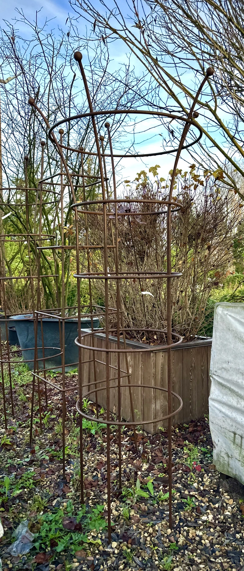 Опора для растений Обелиск Фонтан H250 D50-65