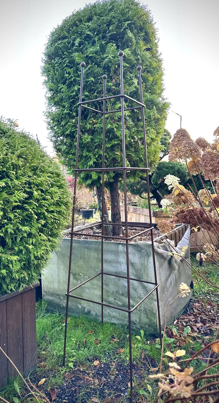 Опора для растений Обелиск Квадро H200 W30-45