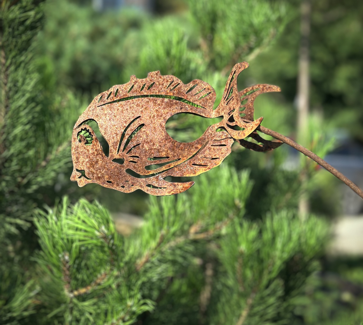 ★Арт-объект Рыбка тропическая